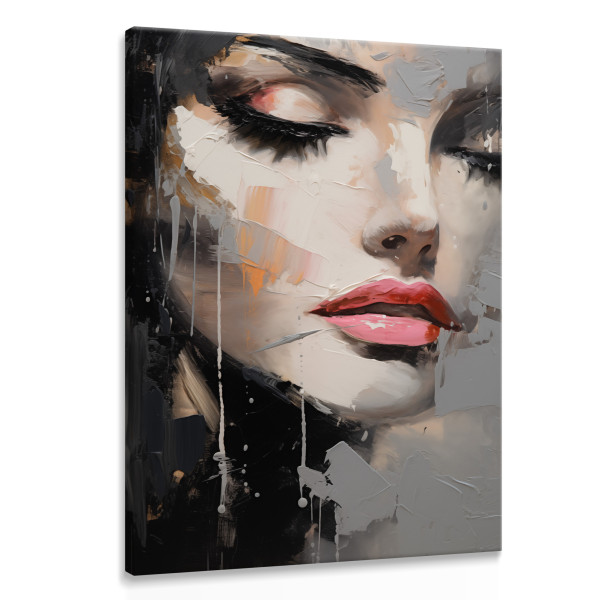 Obraz Canvas Nowoczesny Portret Kobiety 60x90cm 202803