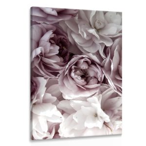 Obraz Canvas Pastelowe Kwiaty 40x50cm 202862 Obraz Canvas Pastelowe Kwiaty 40x50cm 202862
