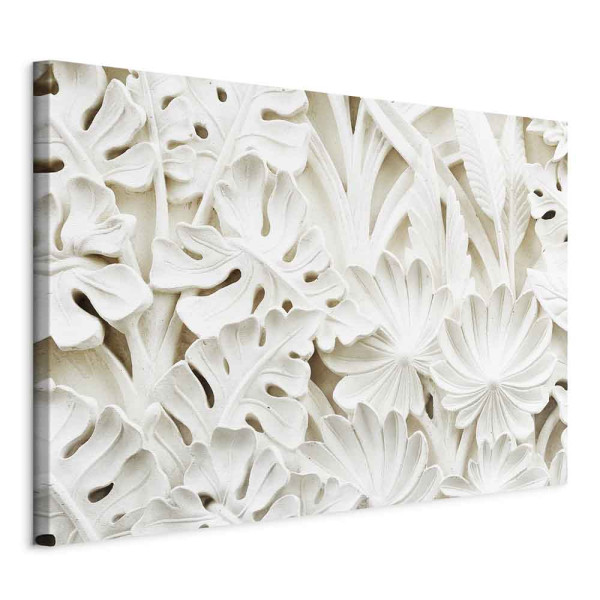 Obraz Ceramiczne liście 60 x 40 cm 592078