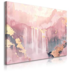 Obraz Chińskie Wodospady W Stylu Glamour 120x80cm 651381 Obraz Chińskie Wodospady W Stylu Glamour 120x80cm 651381
