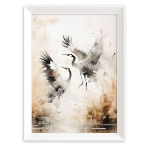 Obraz Cranes II 50×70 cm 193782 Obraz Cranes II 50×70 cm 193782