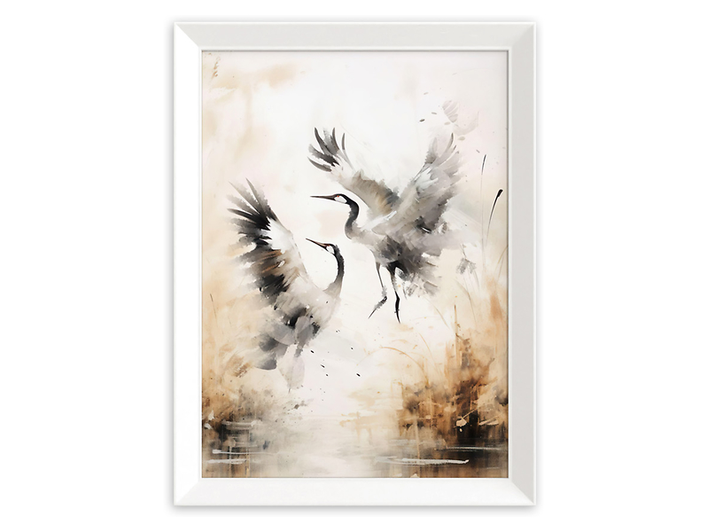 Obraz Cranes II 50x70 cm 193782