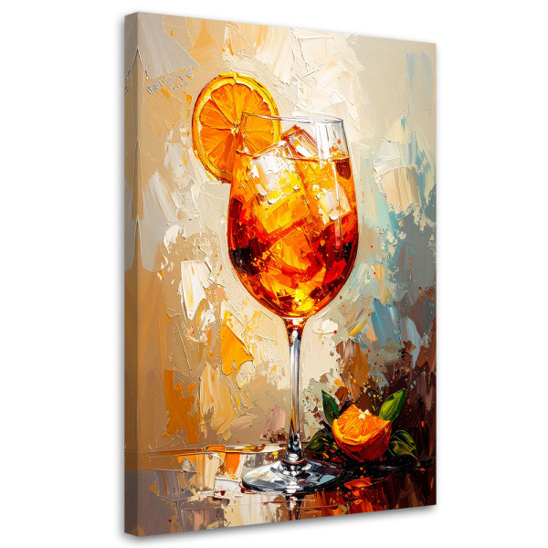 Obraz do kuchni baru jadalni, Aperol Koktajl Owoce 30x45 890709