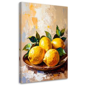 Obraz do kuchni baru jadalni, Cytryny Owoce 30×45 891379 Obraz do kuchni baru jadalni, Cytryny Owoce 30×45 891379