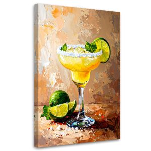 Obraz do kuchni baru jadalni, Margarita Recipe Coctail 60×90 778941 Obraz do kuchni baru jadalni, Margarita Recipe Coctail 60×90 778941