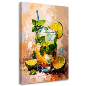 Obraz do kuchni baru jadalni, Mojito Coctail Drink 20×30 886996 Obraz do kuchni baru jadalni, Mojito Coctail Drink 20×30 886996
