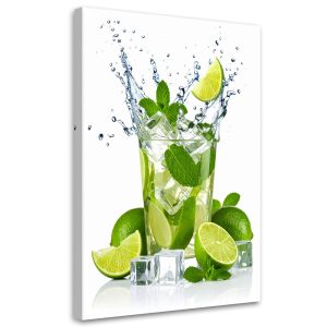Obraz do kuchni baru, Koktajl Limonka Mojito Owoce 60×90 778913 Obraz do kuchni baru, Koktajl Limonka Mojito Owoce 60×90 778913