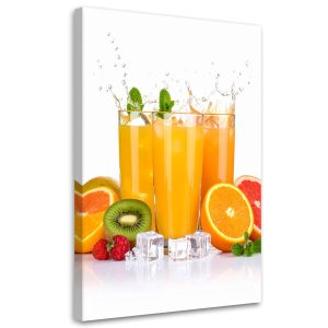 Obraz do kuchni baru, Sok pomorańczowy Owoce 20×30 888985 Obraz do kuchni baru, Sok pomorańczowy Owoce 20×30 888985