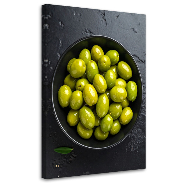 Obraz do kuchni jadalni, Oliwki owoce 60x90 780556