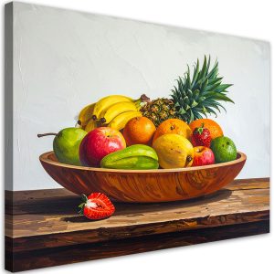 Obraz do kuchni jadalni restauracji, Martwa natura owoce egzotyczne 60×40 885900 Obraz do kuchni jadalni restauracji, Martwa natura owoce egzotyczne 60×40 885900