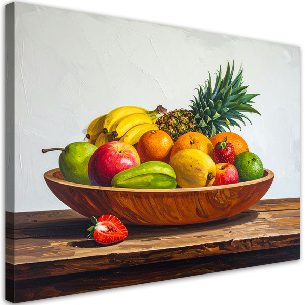 Obraz do kuchni jadalni restauracji, Martwa natura owoce egzotyczne 60x40 885900