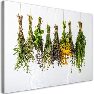 Obraz do kuchni jadalni restauracji, Suszone Zioła przyprawy 60×40 778712 Obraz do kuchni jadalni restauracji, Suszone Zioła przyprawy 60×40 778712