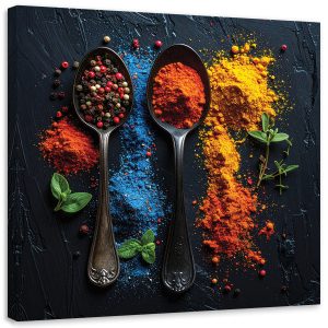 Obraz do kuchni restauracji baru jadalni, Kolorowe Przyprawy 20×20 882782 Obraz do kuchni restauracji baru jadalni, Kolorowe Przyprawy 20×20 882782