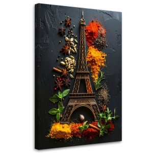 Obraz do kuchni restauracji baru jadalni, Przyprawy Zioła Wieża 70×100 891035 Obraz do kuchni restauracji baru jadalni, Przyprawy Zioła Wieża 70×100 891035