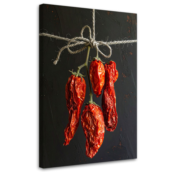 Obraz do kuchni restauracji baru jadalni, Suszone czerwone pomidory 60x90 884943