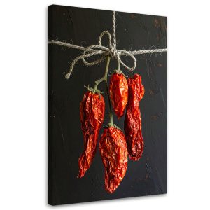 Obraz do kuchni restauracji baru jadalni, Suszone czerwone pomidory 70×100 891117 Obraz do kuchni restauracji baru jadalni, Suszone czerwone pomidory 70×100 891117