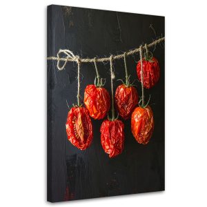 Obraz do kuchni restauracji baru jadalni, Suszone pomidory 60×90 889379 Obraz do kuchni restauracji baru jadalni, Suszone pomidory 60×90 889379