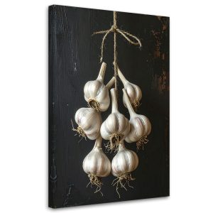 Obraz do kuchni restauracji baru jadalni, Suszony czosnek 30×45 883045 Obraz do kuchni restauracji baru jadalni, Suszony czosnek 30×45 883045