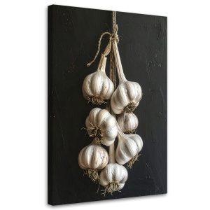 Obraz do kuchni restauracji baru jadalni, Suszony czosnek warzywa 40×60 885160 Obraz do kuchni restauracji baru jadalni, Suszony czosnek warzywa 40×60 885160