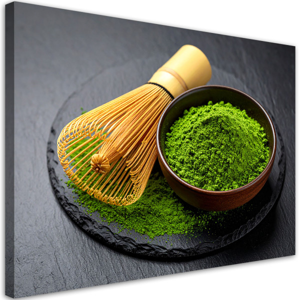 Obraz do kuchni restauracji, Japońska Matcha Herbata 100x70 779435