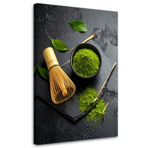 Obraz do kuchni restauracji, Matcha Herbata 60×90 779226 Obraz do kuchni restauracji, Matcha Herbata 60×90 779226