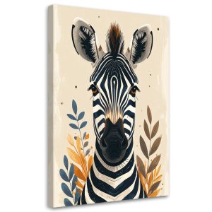 Obraz do pokoju dziecięcego nastolatka, Zebra zwierzęta safari afryka 30×45 997736 Obraz do pokoju dziecięcego nastolatka, Zebra zwierzęta safari afryka 30×45 997736