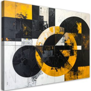 Obraz do salonu biura, Abstrakcja tekstura koła kształty czarno 60×40 889136 Obraz do salonu biura, Abstrakcja tekstura koła kształty czarno 60×40 889136