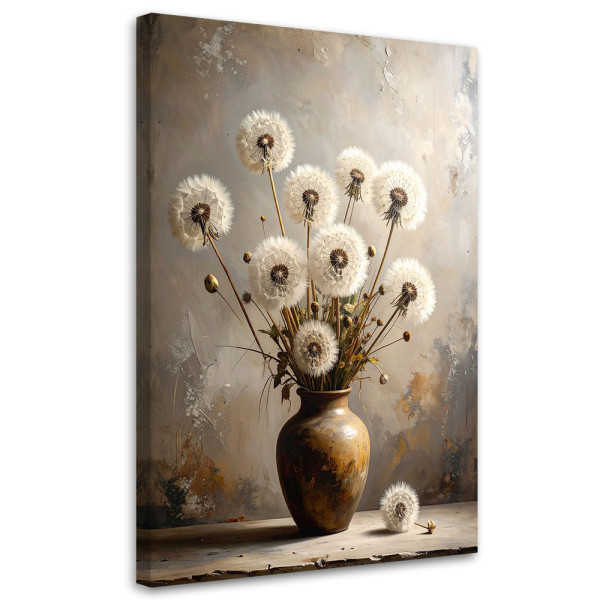 Obraz do salonu biura kuchni, Dmuchawce bukiet 30x45 884304