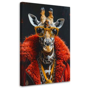 Obraz do salonu biura pokoju młodzieżowego, Żyrafa 30×45 1000161 Obraz do salonu biura pokoju młodzieżowego, Żyrafa 30×45 1000161