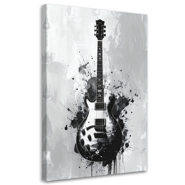 Obraz do salonu biura restauracji klubu muzycznego, Gitara 70x100 999070