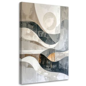 Obraz do salonu biura sypialni, Abstrakcja geometryczna fale 60×90 883186 Obraz do salonu biura sypialni, Abstrakcja geometryczna fale 60×90 883186
