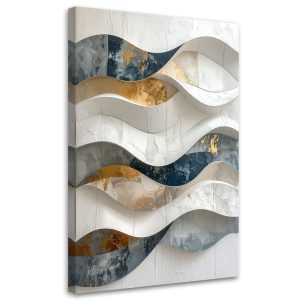 Obraz do salonu biura sypialni hotelu, Abstrakcja geometryczna fale 40×60 887579 Obraz do salonu biura sypialni hotelu, Abstrakcja geometryczna fale 40×60 887579