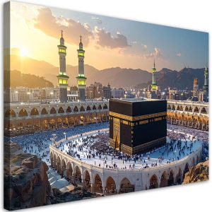 Obraz do salonu jadalni biura, Meczet Mekki islamska ziemia 100×70 996635 Obraz do salonu jadalni biura, Meczet Mekki islamska ziemia 100×70 996635