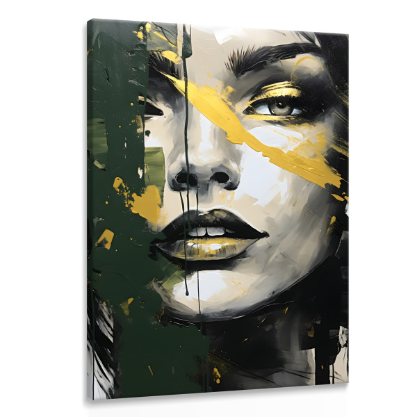 Obraz Do Salonu Kobiecy Portret W Stylu Glamour 40x60cm 202781