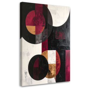 Obraz do salonu kuchni, Abstrakcyjne koła kształty 30×45 888152 Obraz do salonu kuchni, Abstrakcyjne koła kształty 30×45 888152