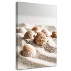 Obraz do salonu kuchni biura, Muszle plaża natura boho 60×90 778056 Obraz do salonu kuchni biura, Muszle plaża natura boho 60×90 778056