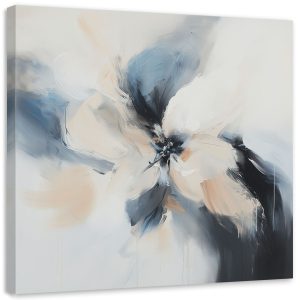Obraz do salonu, Nowoczesna Abstrakcja beżowy niebieski 40×40 778839 Obraz do salonu, Nowoczesna Abstrakcja beżowy niebieski 40×40 778839