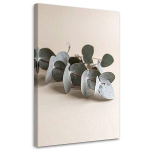Obraz do salonu nowoczesny, Liście rośliny natura beżowy 40×60 777387