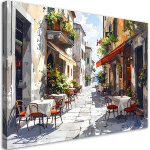 Obraz do salonu restauracji jadalni biura hotelu,Włoska kawiarnia 30×20 997079 Obraz do salonu restauracji jadalni biura hotelu,Włoska kawiarnia 30×20 997079