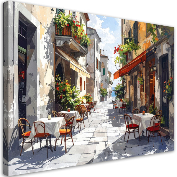 Obraz do salonu restauracji jadalni biura hotelu,Włoska kawiarnia 60x40 996547
