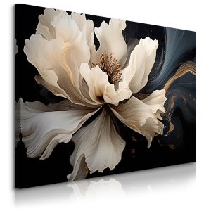 Obraz Do Salonu Sypialni Biały Kwiat Abstrakcja Styl Glamour 3D 70x50cm 752230 Obraz Do Salonu Sypialni Biały Kwiat Abstrakcja Styl Glamour 3D 70x50cm 752230