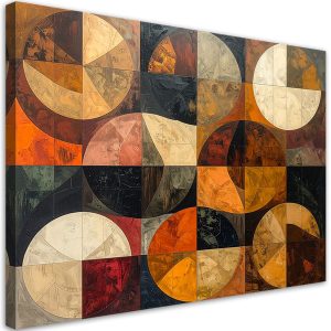 Obraz do salonu sypialni biura, Abstrakcyjne Geometryczne Koła 120×80 889178 Obraz do salonu sypialni biura, Abstrakcyjne Geometryczne Koła 120×80 889178