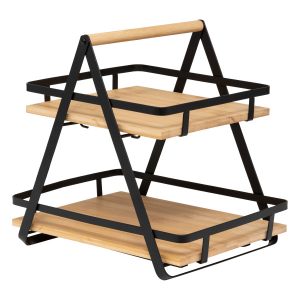 Półka stojąca na blat kuchenny ORDERA, 2-poziomy, 30,5 x 22,5 x 29 cm 567461 Półka stojąca na blat kuchenny ORDERA, 2-poziomy, 30,5 x 22,5 x 29 cm 567461