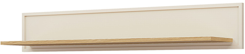 Półka wisząca 120 cm na książki EVORIA 1078427