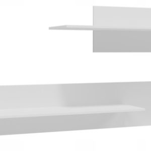 Półka wisząca CR3-POINT biała zestaw 2szt. półek ściennych komplet 100cm 962977 Półka wisząca CR3-POINT biała zestaw 2szt. półek ściennych komplet 100cm 962977