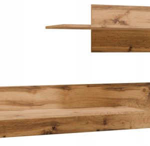 Półka wisząca CR3-POINT dąb wotan zestaw 2szt półek ściennych komplet 100cm 962976 Półka wisząca CR3-POINT dąb wotan zestaw 2szt półek ściennych komplet 100cm 962976