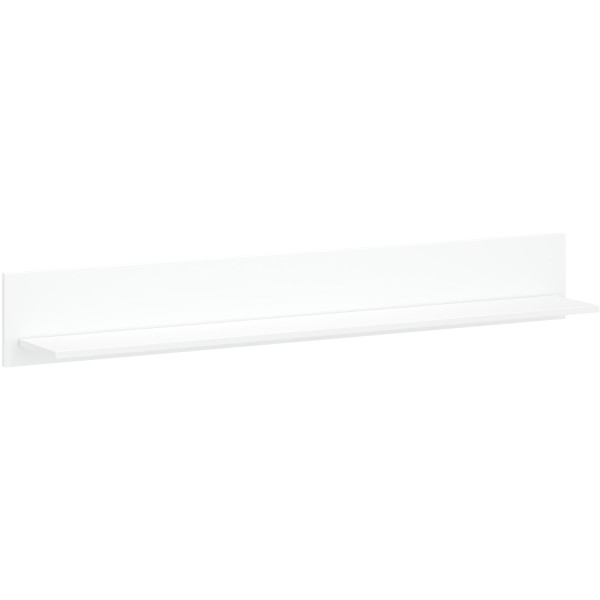 Półka Wisząca do Salonu FLARE 150 cm Biała Nowoczesna 319030