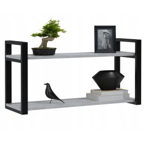 Półka wisząca loft 90cm regał na przyprawy książki kwiaty zdjęcia 748024 Półka wisząca loft 90cm regał na przyprawy książki kwiaty zdjęcia 748024