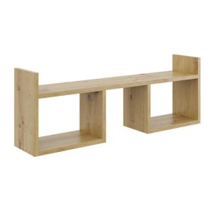 Półka wisząca, minimalistyczna, 90x18x32 cm, artisan, mat | TYLETEGOTU 797238 Półka wisząca, minimalistyczna, 90x18x32 cm, artisan, mat | TYLETEGOTU 797238