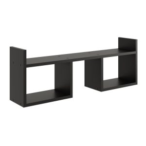 Półka wisząca, minimalistyczna, 90x18x32 cm, czarny, mat | TYLETEGOTU 796793 Półka wisząca, minimalistyczna, 90x18x32 cm, czarny, mat | TYLETEGOTU 796793